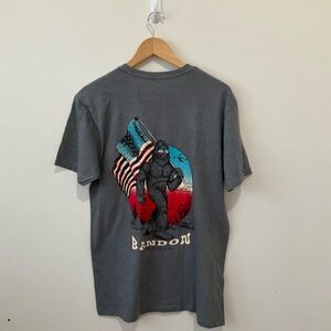 The Duck Co T Shirt Gray Medium Crewneck Streetwear Brandon Oregon Tee